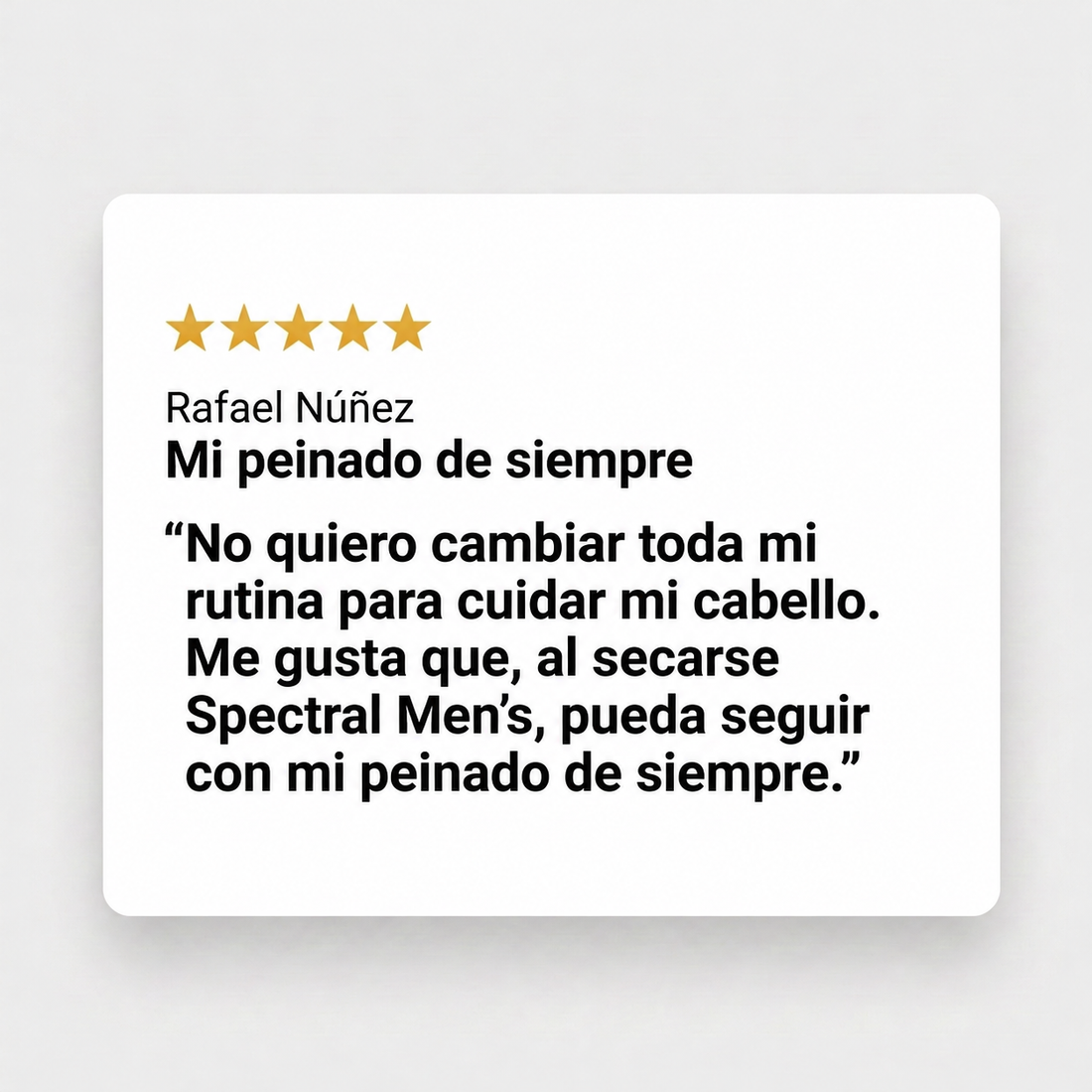 ⭐⭐⭐⭐⭐ 'Diseño elegante y muy impermeable. No le entra ni una gota.' — Fernando C., Azua