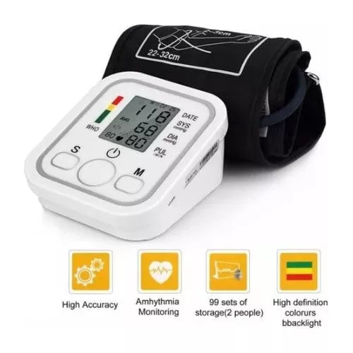 TENSIOMETRO DIGITAL PARA MEDICION DE PRESION AUTOMATICA - Monitorea tu presión arterial con precisión