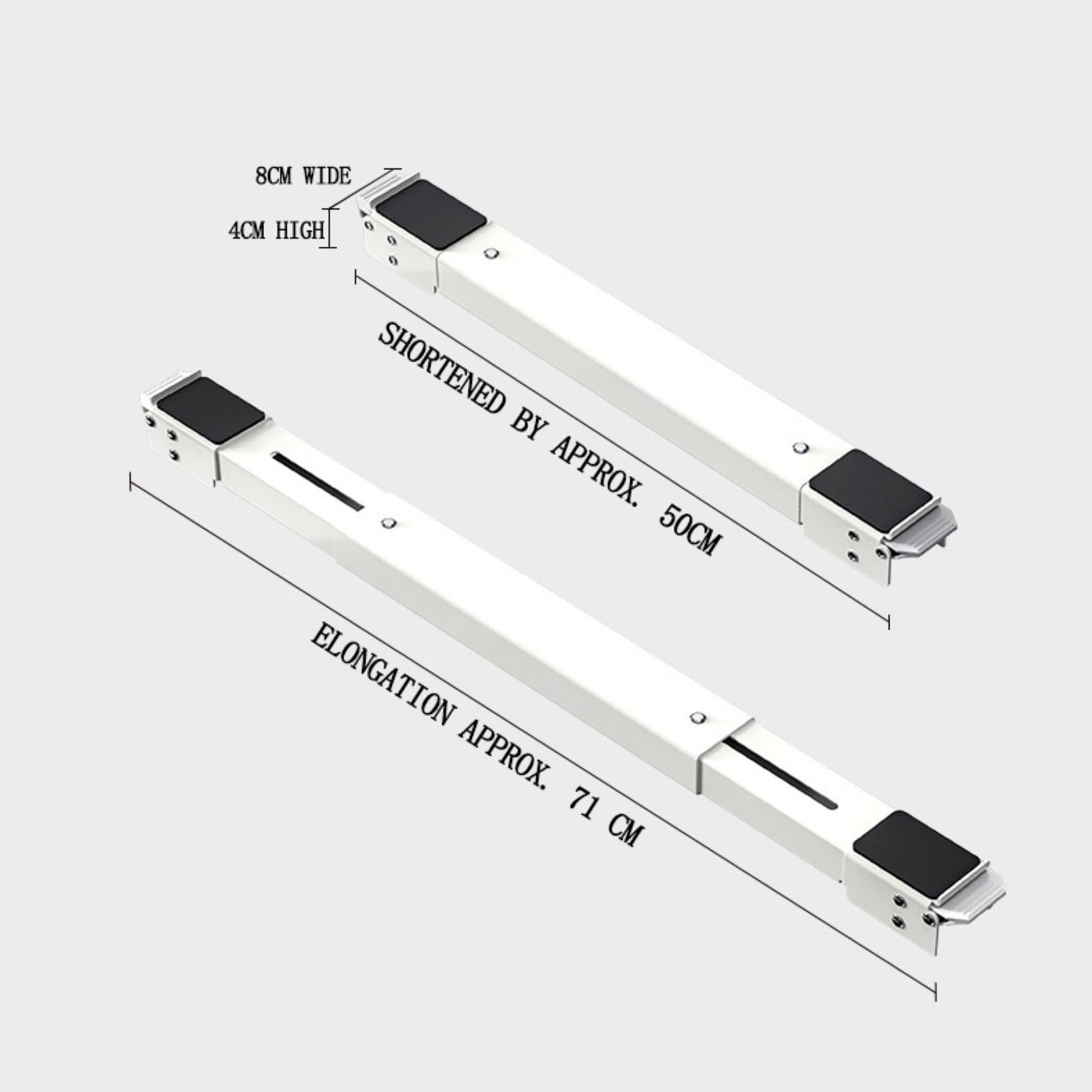 BASES EXTENSIBLES CON SOPORTE PARA ELECTRODOMESTICOS