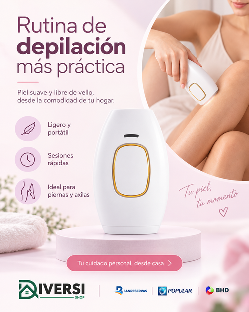 Depiladora IPL para uso en casa | Piel suave con una rutina más práctica