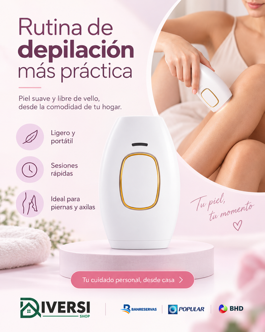 Depiladora IPL para uso en casa | Piel suave con una rutina más práctica
