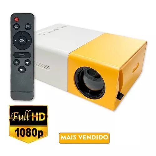 MINI PROYECTOR PORTATIL DE  ALTA DEFINICION HD - Cine en casa con alta definición, de forma portable y sencilla