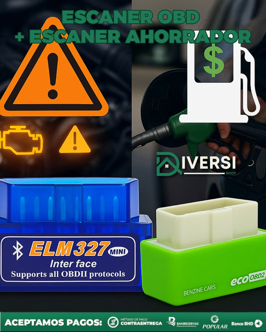 Escáner OBD2 + Ahorrador de Combustible: tecnología que paga sola