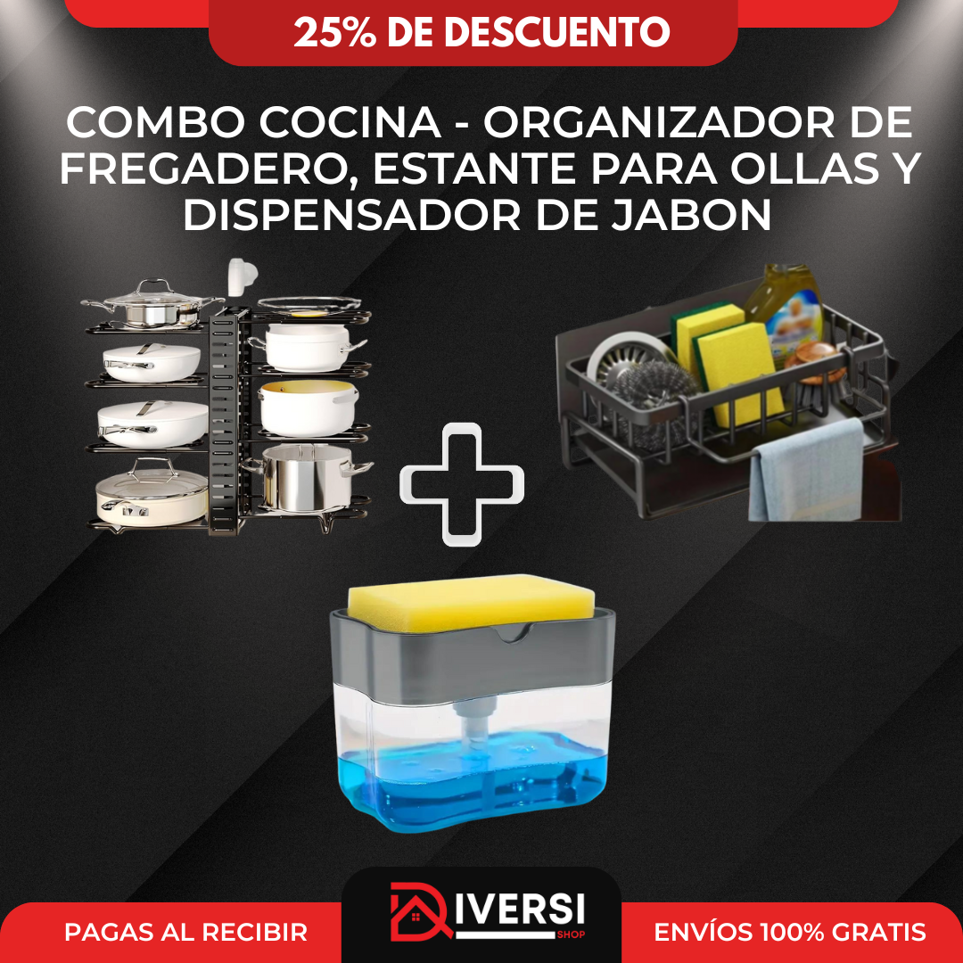 COMBO COCINA - Organiza tu Hogar con Estilo!