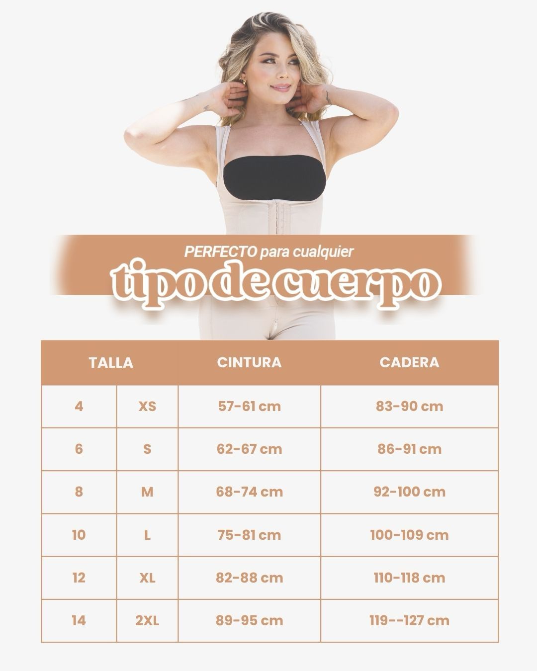 FAJA MOLDEADORA PARA MUJER - "Moldea tu figura en segundos con esta faja invisible y cómoda"