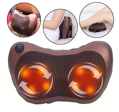 ALMOHADA MASAJEADORA MULTIFUNCIONAL – Relajación y Confort en Cualquier Lugar