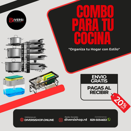 COMBO COCINA - Organiza tu Hogar con Estilo!