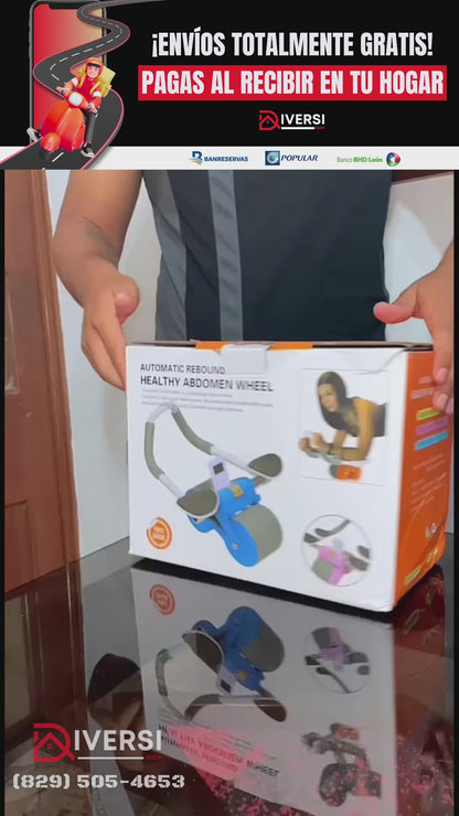 RUEDA DE EJERCICIOS ABDOMINAL - Fortalece tu cuerpo desde el hogar