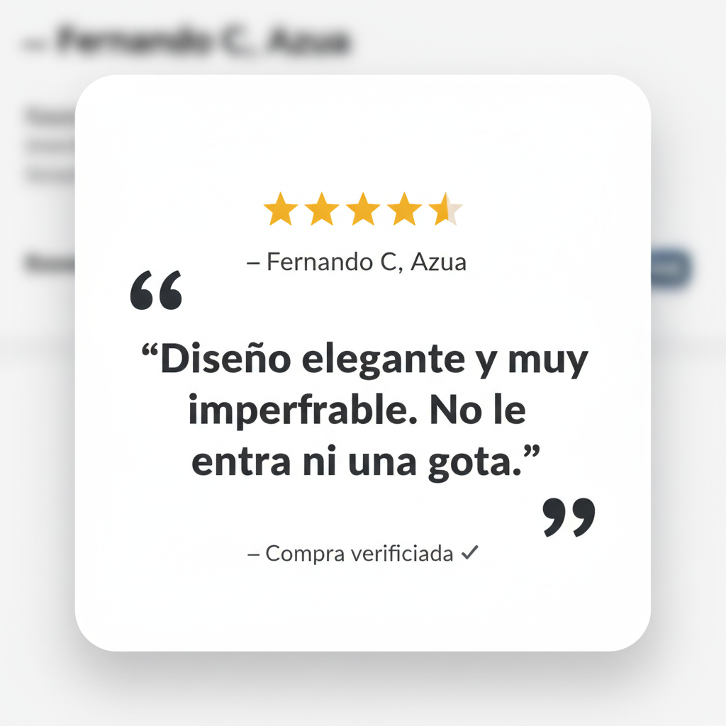 ⭐⭐⭐⭐⭐ 'Me lo enviaron rápido y el empaque fue perfecto. Muy satisfecha.' — Luisa T., San Pedro