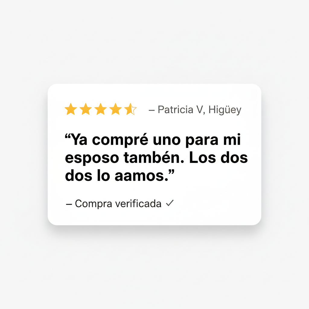 ⭐⭐⭐⭐⭐ 'La visera removible es genial. Lo uso con y sin ella dependiendo del día.' — Ana P., Puerto Plata