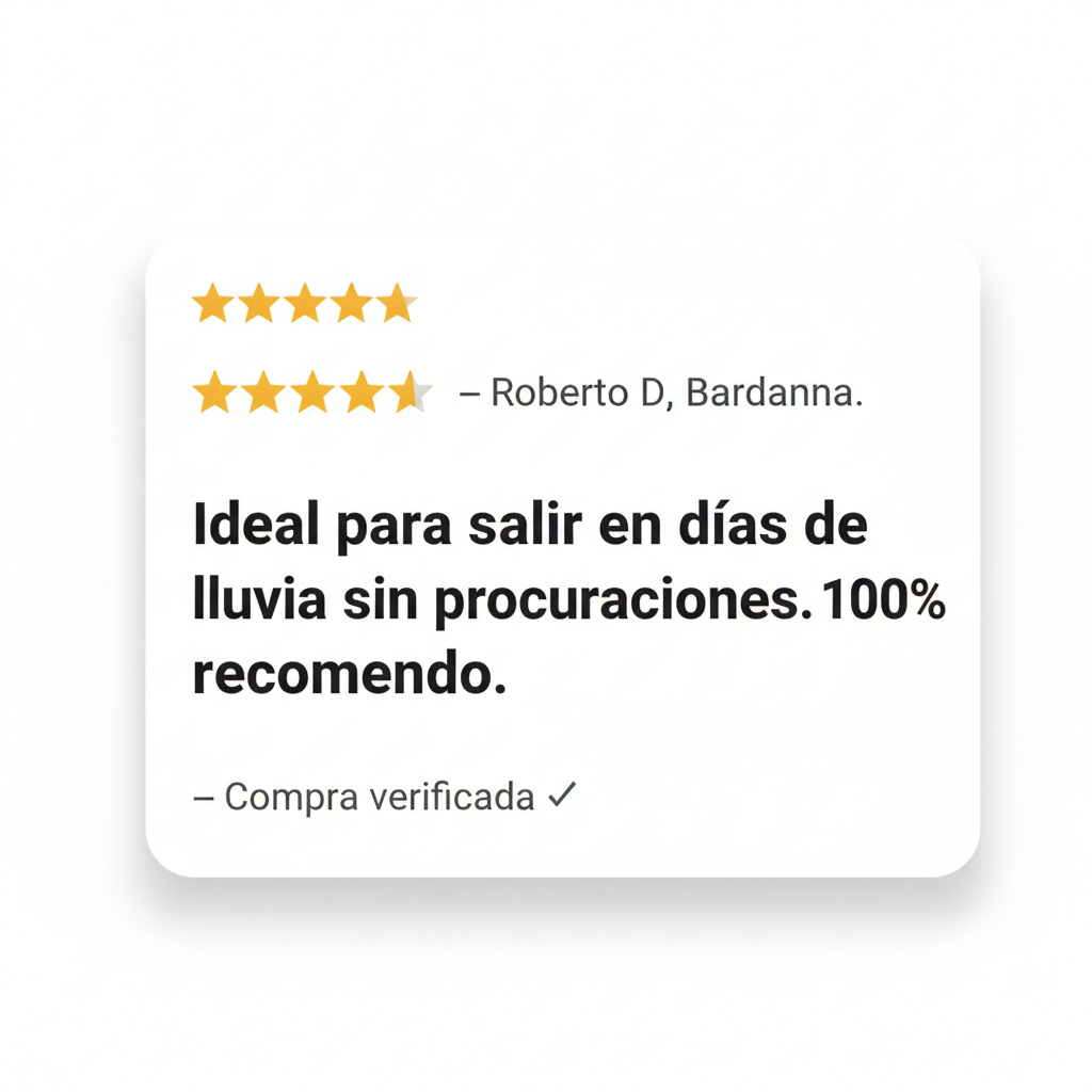⭐⭐⭐⭐⭐ 'Mejor compra del año. Muy ligero y fácil de guardar.' — Sandra L., Bonao